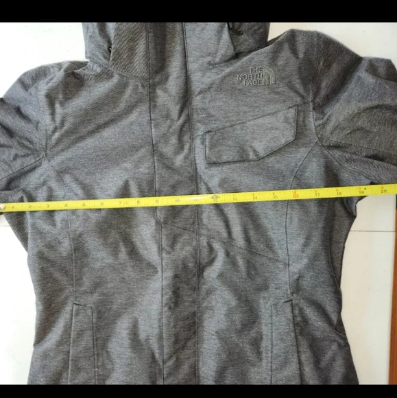 Womens North Face Helata 3 In 1 Triclimate Jacket Coat Gray SZ SM